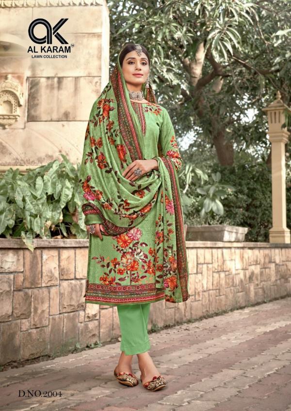 Al Karam Mahjabeen Vol-2 Cotton Pakistani Designer Dress Material